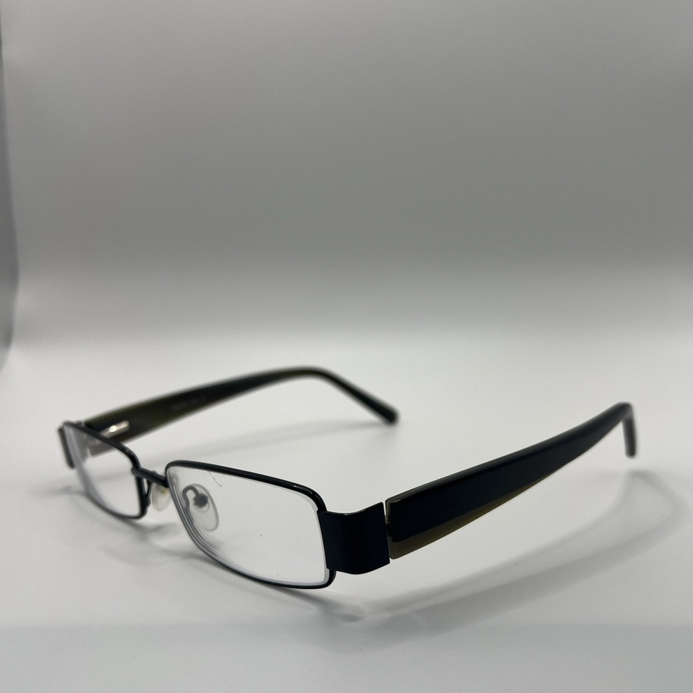 Baron Eyewear BZ5165 BLK 54-17-150 Black Metal Full Rim Eyeglasses Frames Only